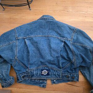 Vintage RG Brown cropped denim jacket